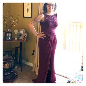 David’s bridal bridesmaid dress